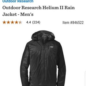 Outdoor Research Helium Jacket